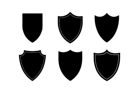 Download Set of Shield Silhouettes Pack - Premium Resources