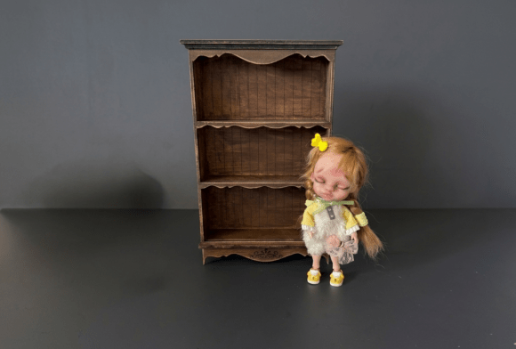 Download Miniature Shelf SVG Laser Cut File Dollh - Doll Collection