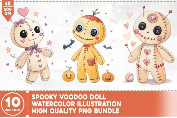 Download Spooky Voodoo Doll PNG Bundle - Doll Collection