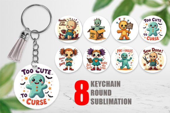 Download Keychain Halloween Voodoo Doll - Doll Collection