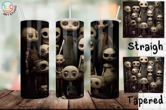 Download Halloween Scary Doll Tumbler,Creepy Doll - Doll Collection