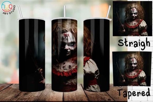 Download Halloween Scary Doll Tumbler,Creepy Doll - Doll Collection