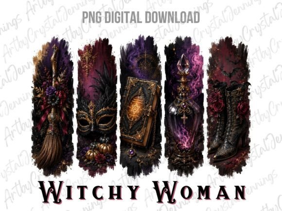 Download Witchy Woman Gothic Halloween PNG - Gothic halloween Collection