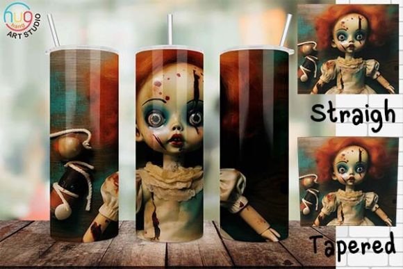 Download Halloween Scary Doll Tumbler,Creepy Doll - Doll Collection
