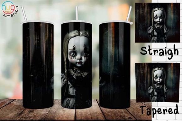 Download Halloween Scary Doll Tumbler,Creepy Doll - Doll Collection