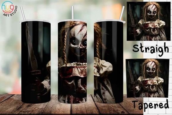 Download Halloween Scary Doll Tumbler,Creepy Doll - Doll Collection