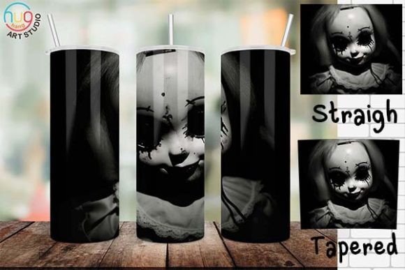 Download Halloween Scary Doll Tumbler,Creepy Doll - Doll Collection